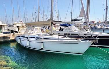 Ship in port