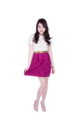 young beautiful woman portrait