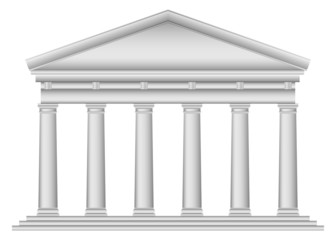 Obraz premium Tuscan Roman temple