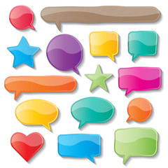 speech bubbles