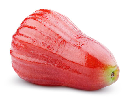 Rose apple or chomphu isolated on white with clipping path