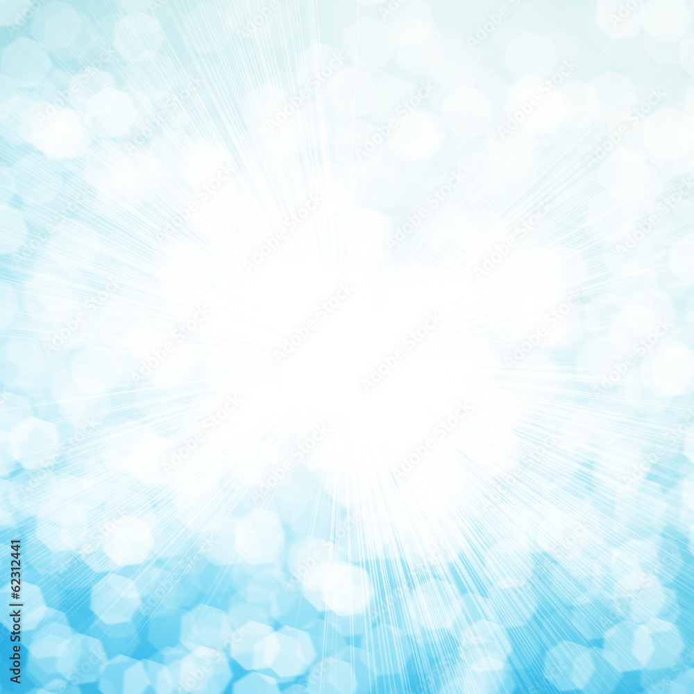 Aufkleber blurred bokeh background