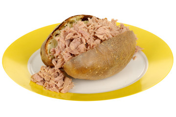 Baked Potato with Tuna