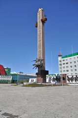 Stella on Victory square, Yakutsk.