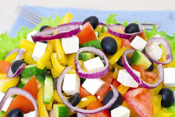 Fresh Tasty Greek Salad