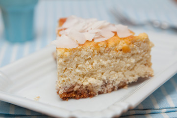 Kokos Käsekuchen
