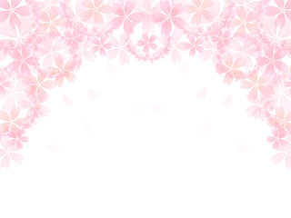 桜　春　背景