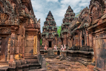 Banteay Srei - 10th century Hindu temple dedicated to Shiva