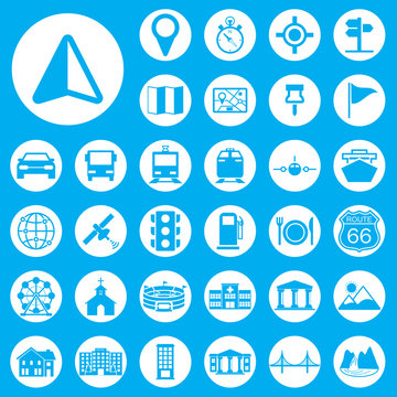 Navigation icons