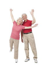 Obraz premium .Portrait of senior couple.
