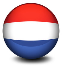 A soccer ball from Netherlands