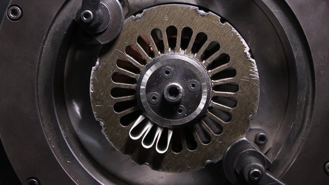 Heavy industry - Electric motor, how it made.