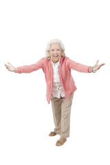 .Portrait of senior woman.