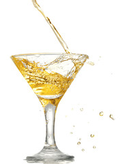 yellow cocktail