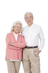 .Portrait of senior couple.