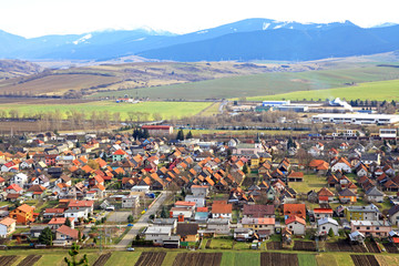 Fototapeta na wymiar Village Liskova, Slovakia