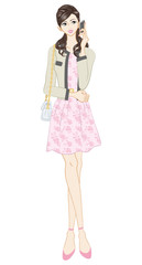 Women fashion, Feminine Style, Full Length