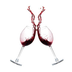 Fototapeta premium Two Red Wine