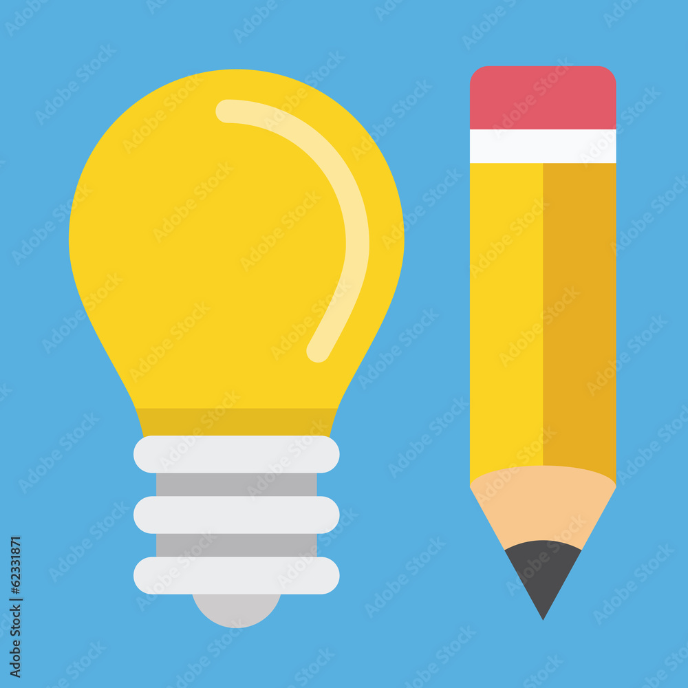 Poster vector idea or web development concept icon