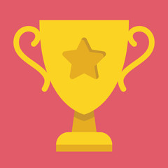 Vector Gold Cup Icon