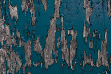 Abstract close up of peeling paint texture