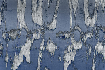 Abstract close up of peeling paint texture