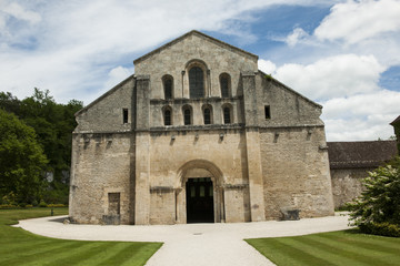 Fototapeta na wymiar Abtei Fontenay, Frankreich
