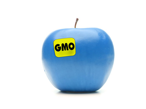 Blue GMO apple