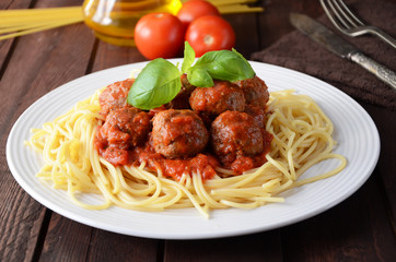 Spaghetti and Meatballs