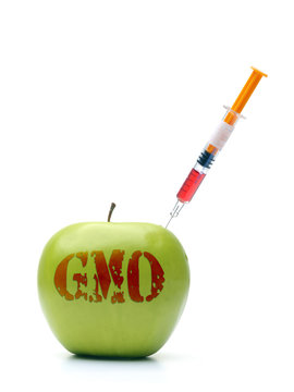 Green GMO apple