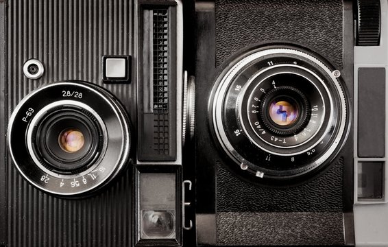 two cameras