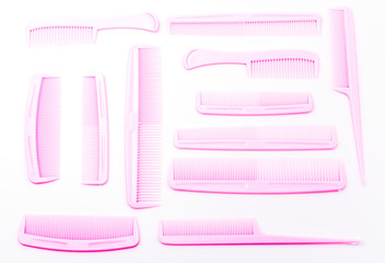 comb isolated white background