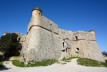 France, côte d'azur, Villefranche sur mer, fort de Mont Alban