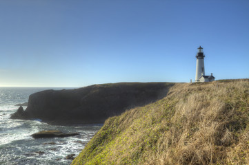 Fototapeta na wymiar Yaquina Head Lighthouse