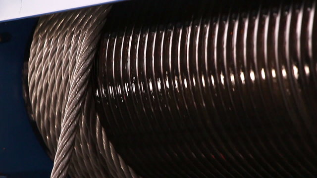 Heavy industry - steel rope, hawser