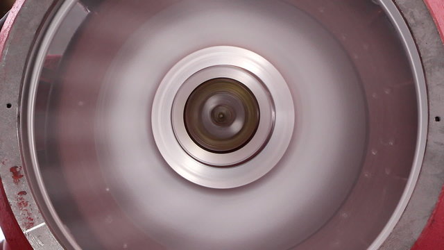 Heavy industry - Electric motor close up