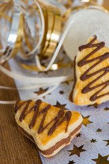 Gefüllte Weihnachtsplätzchen