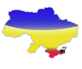 Fototapeta premium война в Крыму