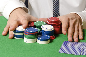 Betting on casino