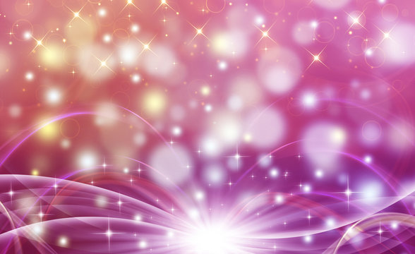 elegant festive abstract background with rays and stars
