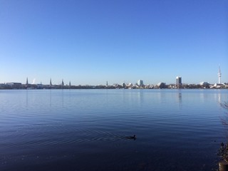 alster in the morning