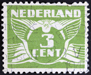 NETHERLANDS - CIRCA 1941: A stamp printed in the Netherlands
