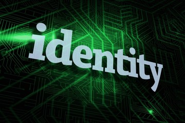 Identity against green and black circuit board