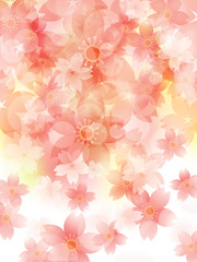 桜_ふわふわ_縦黄