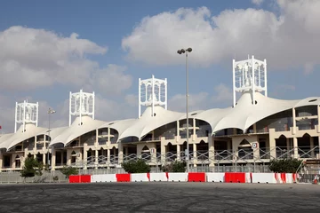 Gordijnen Bahrain International Circuit in Manama, Middle East © philipus