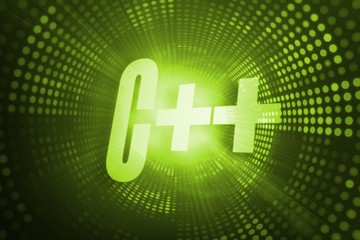 C++ against green pixel spiral