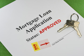 Approved Real Estate Mortgage Loan Document Ready For Signature