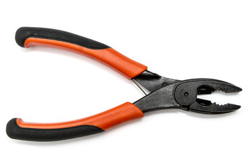 Pliers isolated on white background