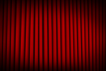Red Theater Curtain