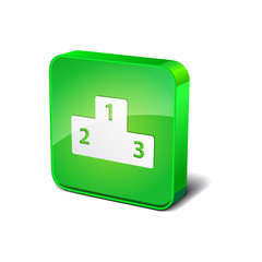 Score 3d Rounded Corner Green Vector Icon Button